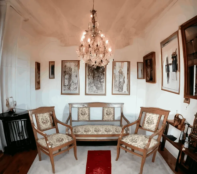 Ce salon composé d'un canapé et de fauteuils en bois et tissu représente un parfait équilibre entre confort, élégance et polyvalence. Avec un design alliant des matériaux de haute qualité, cet ensemble est idéal pour créer un espace accueillant et raffiné dans votre salon. Caractéristiques principales : Structure en bois : La base en bois massif confère solidité et stabilité à l'ensemble. Le bois, avec ses veines naturelles, ajoute une touche de chaleur et d'authenticité, rendant chaque pièce unique. Revêtement en tissu : Le canapé et les fauteuils sont recouverts d'un tissu de haute qualité, disponible dans une gamme de couleurs et de textures. Ce matériau est non seulement esthétique, mais aussi résistant et facile à entretenir, garantissant une apparence toujours fraîche et soignée. Design ergonomique : Chaque élément de l'ensemble est conçu pour offrir un confort optimal. Les sièges sont généreusement rembourrés et les dossiers sont inclinés pour offrir un excellent soutien. Les fauteuils, avec leurs accoudoirs doux, invitent à la détente et à profiter de votre espace. Style polyvalent : Ce salon s'adapte facilement à différents styles de décoration, du classique au contemporain. La combinaison de bois et de tissu crée un look élégant et harmonieux, rendant cet ensemble idéal pour tous les environnements. Pourquoi le choisir ? Le salon avec canapé et fauteuils en bois et tissu est le choix parfait pour ceux qui recherchent un environnement accueillant et raffiné. Idéal pour recevoir des invités, passer des soirées en famille ou simplement se détendre, cet ensemble allie praticité et style de manière impeccable. Avec leur construction robuste et leur design élégant, ces meubles enrichissent non seulement l'esthétique de votre maison, mais offrent également un confort incomparable. Choisir ce salon signifie créer un espace où chaque moment devient spécial, un coin de détente et de convivialité pour vous et vos proches.