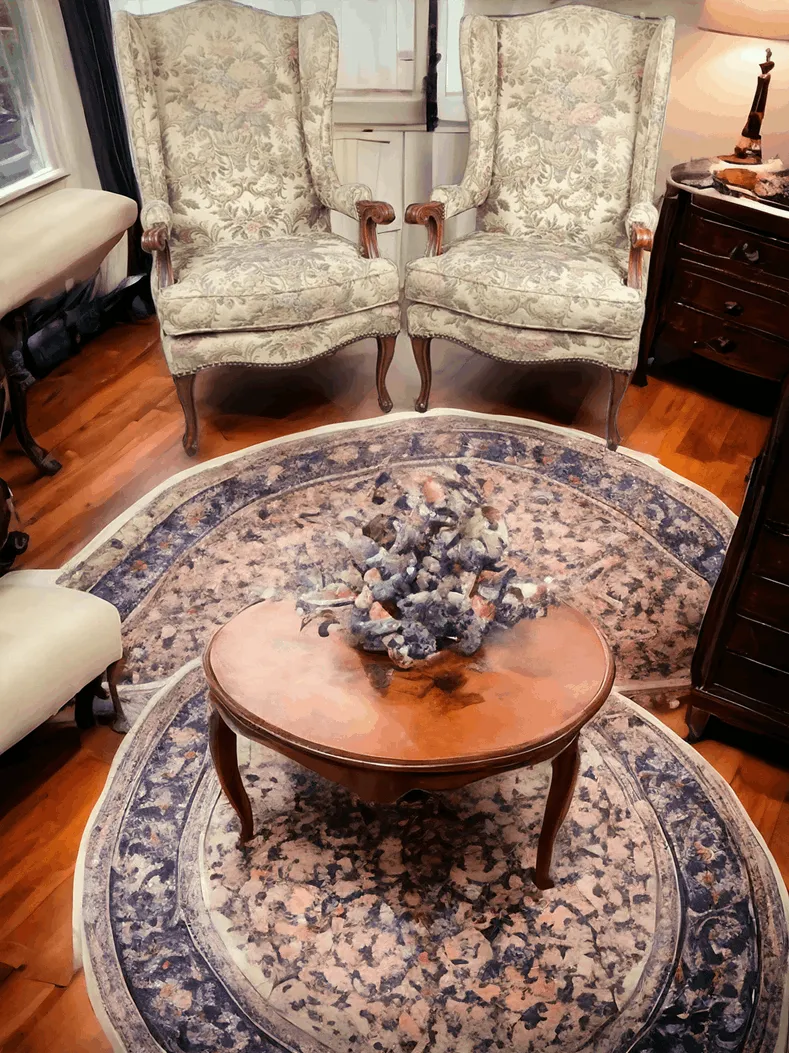Les fauteuils anciens Bergère en tissu floral sont un véritable symbole d'élégance et de raffinement dans le design d'intérieur. Ces pièces de mobilier classiques offrent non seulement un confort exceptionnel, mais ajoutent également une touche de style vintage et un sens de l'histoire à tout environnement où elles sont placées. Caractéristiques principales : Design Bergère : Les fauteuils Bergère se distinguent par leurs lignes douces et enveloppantes, offrant un excellent soutien et un confort extraordinaire. Avec des dossiers hauts et des accoudoirs rembourrés, ces fauteuils sont conçus pour accueillir celui qui s'y assoit, les rendant parfaits pour des moments de détente et de lecture. Revêtement en tissu floral : Le tissu floral confère aux fauteuils un aspect vibrant et distinctif. Les motifs floraux peuvent varier de dessins délicats et romantiques à des motifs plus audacieux, rendant chaque fauteuil unique et capable de s'adapter à différents styles décoratifs, du classique au country chic. Structure solide : Fabriqués avec des matériaux de haute qualité, souvent en bois massif, ces fauteuils anciens sont conçus pour durer dans le temps. La construction robuste et les détails artisanaux, tels que les sculptures et les finitions élaborées, ajoutent une valeur à ces fauteuils. Confort et style : Le rembourrage généreux et la forme ergonomique garantissent une assise confortable, parfaite pour de longues soirées passées à lire ou à converser. Les fauteuils Bergère en tissu floral ne sont pas seulement fonctionnels, mais deviennent également des éléments de design qui enrichissent l'esthétique de la pièce. Pourquoi les choisir ? Choisir des fauteuils anciens Bergère en tissu floral signifie apporter dans votre maison un morceau d'histoire et une atmosphère accueillante. Ces fauteuils sont idéaux pour enrichir un salon, un bureau ou même une chambre à coucher, créant un coin de confort et de style. De plus, leur polyvalence les rend parfaits pour compléter des environnements traditionnels et modernes, grâce à la beauté du tissu floral qui se marie bien avec différentes palettes de couleurs et styles de décoration. Avec leur élégance intemporelle et leur capacité à s'adapter à divers contextes, les fauteuils Bergère en tissu floral sont un investissement dans le confort et l'esthétique de votre maison, capables d'attirer l'attention et de faire en sorte que toute personne qui s'y assoie se sente immédiatement à l'aise.