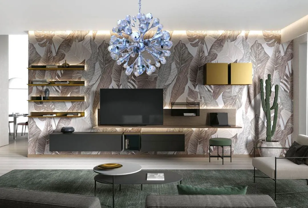 Le lustre Sputnik de Gaetano Sciolari est un chef-d'œuvre du design des années 70 qui incarne parfaitement l'esthétique Space Age. Avec sa structure iconique en forme de pissenlit, ce lustre se distingue par ses 11 bras en métal chromé, qui s'étendent vers l'extérieur, créant un effet lumineux et dynamique. Chaque bras abrite une ampoule E14, offrant non seulement un éclairage fonctionnel mais aussi un fort impact visuel. Réalisé en Italie, cette pièce n'est pas seulement un objet d'éclairage, mais une véritable déclaration décorative qui peut transformer n'importe quel environnement. La combinaison de matériaux brillants et de lignes géométriques épurées fait du lustre Sputnik un exemple parfait de la manière dont Sciolari a su allier fonctionnalité et style. Il est idéal pour les espaces modernes et contemporains, ajoutant une touche d'élégance et d'originalité. Si vous recherchez un élément distinctif pour votre décoration, le lustre Sputnik de Gaetano Sciolari est un choix incontournable qui attirera certainement l'attention de vos invités.